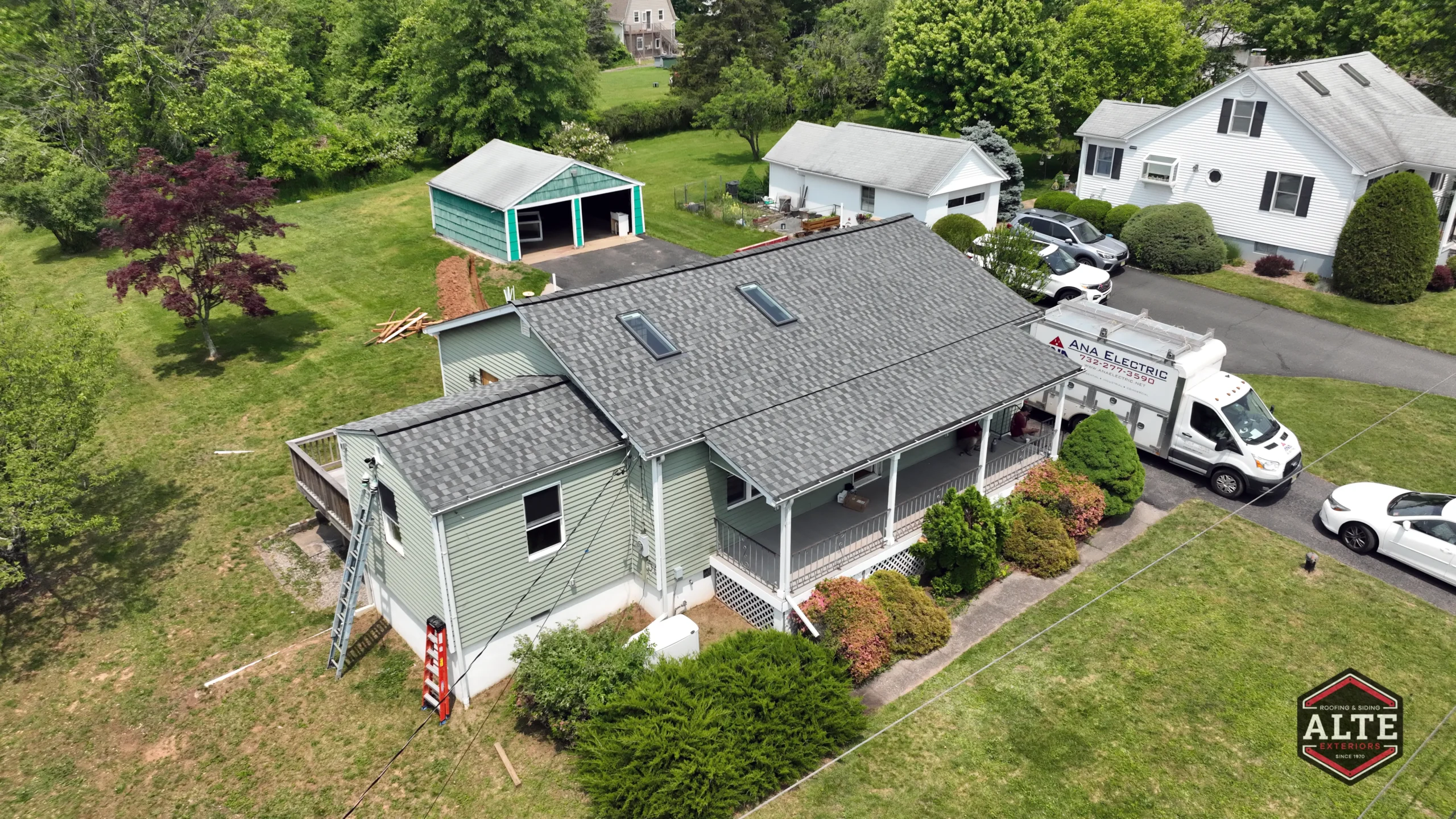 Hunterdon County Roof Replacement NJ, Readington Roof and Skylight Installation by Alte 1