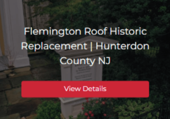 Hunterdon County Metal Roofing Company Flemington NJ