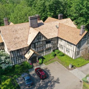 Cedar Roof Replacement With Velux Skylights – Far Hills, NJ
