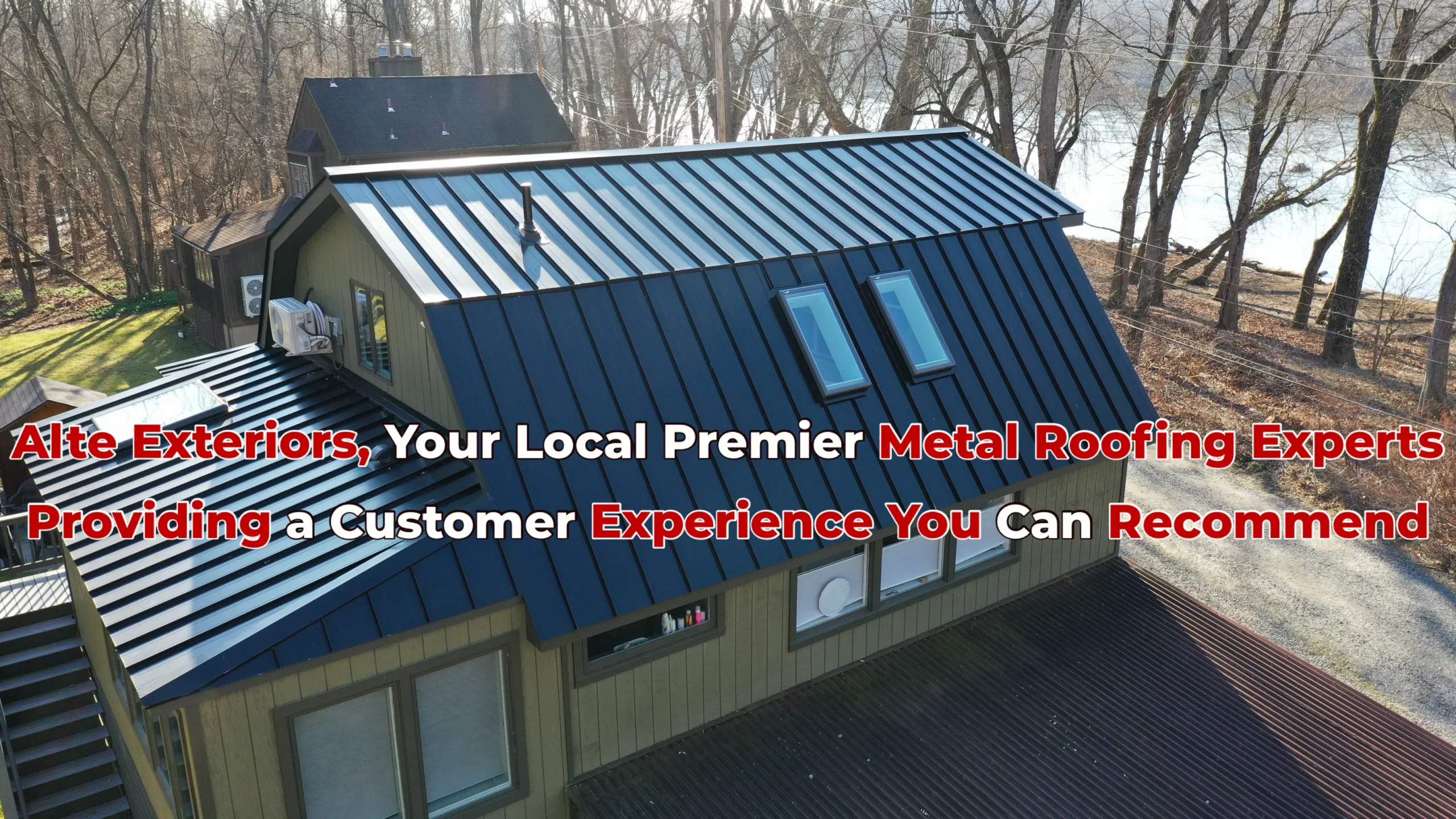 Metal roofing cover photo revised Standing Seam Metal Roof Installed by Alte
