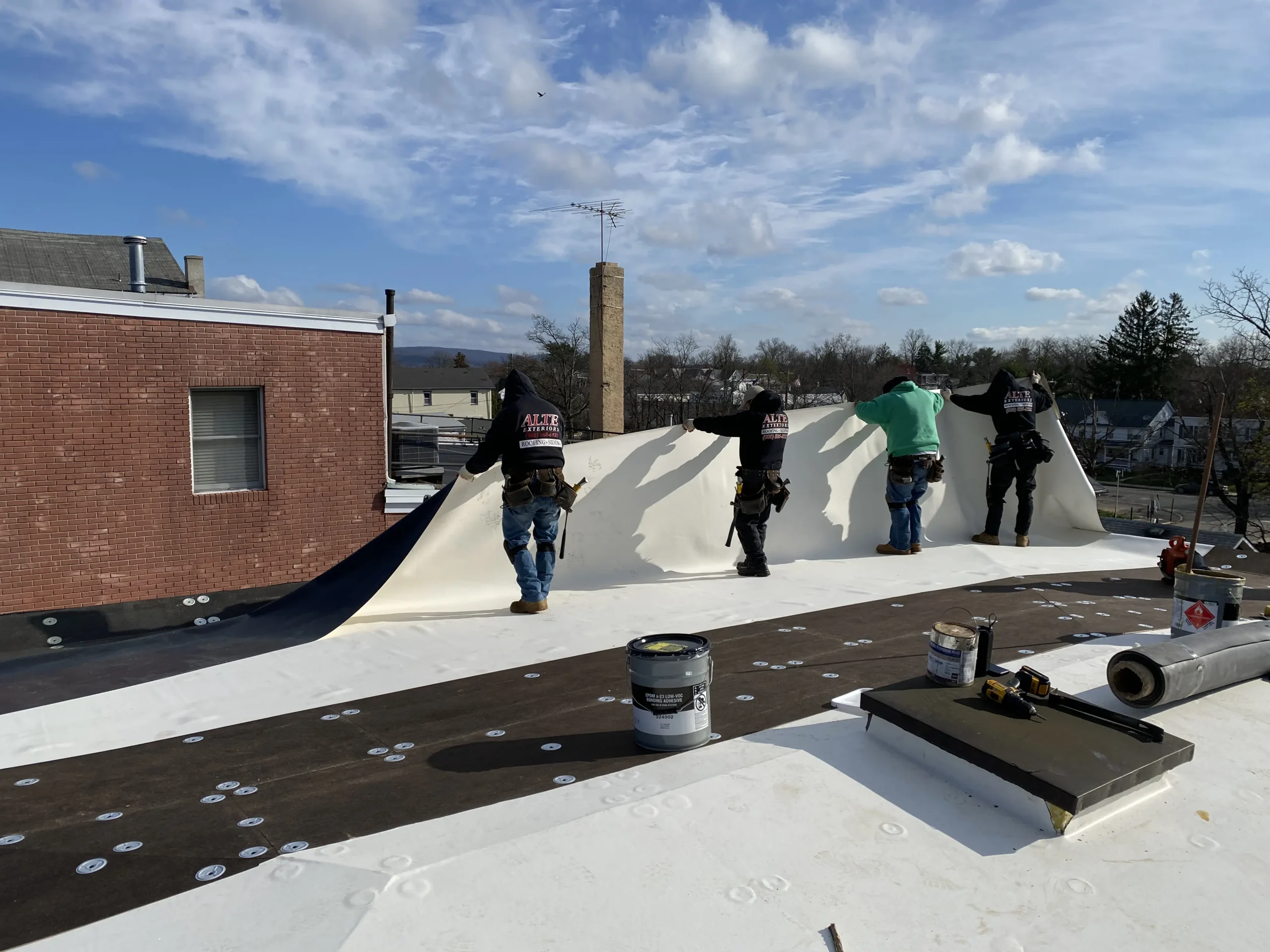 Flemington Roof, Flat Roof Design in Hunterdon County NJ