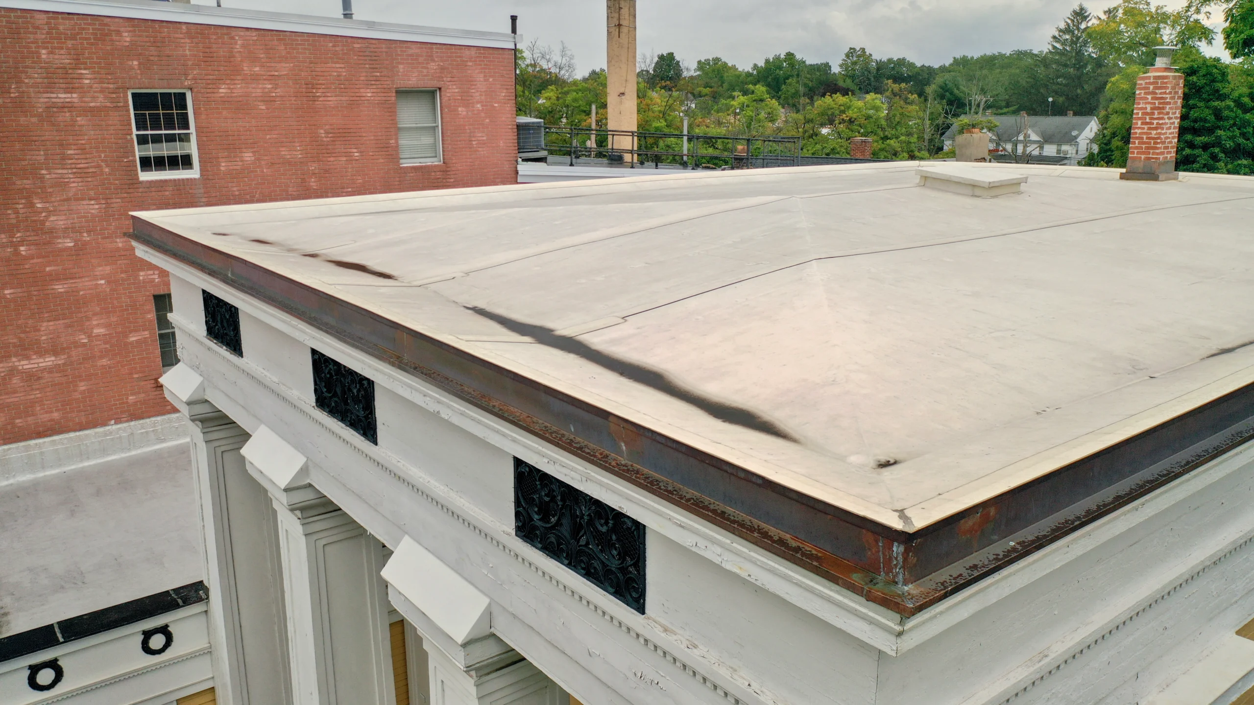 Flemington Roof Historic Restoration Doric House NJ Flemington Roof Historic Restoration Doric House NJ