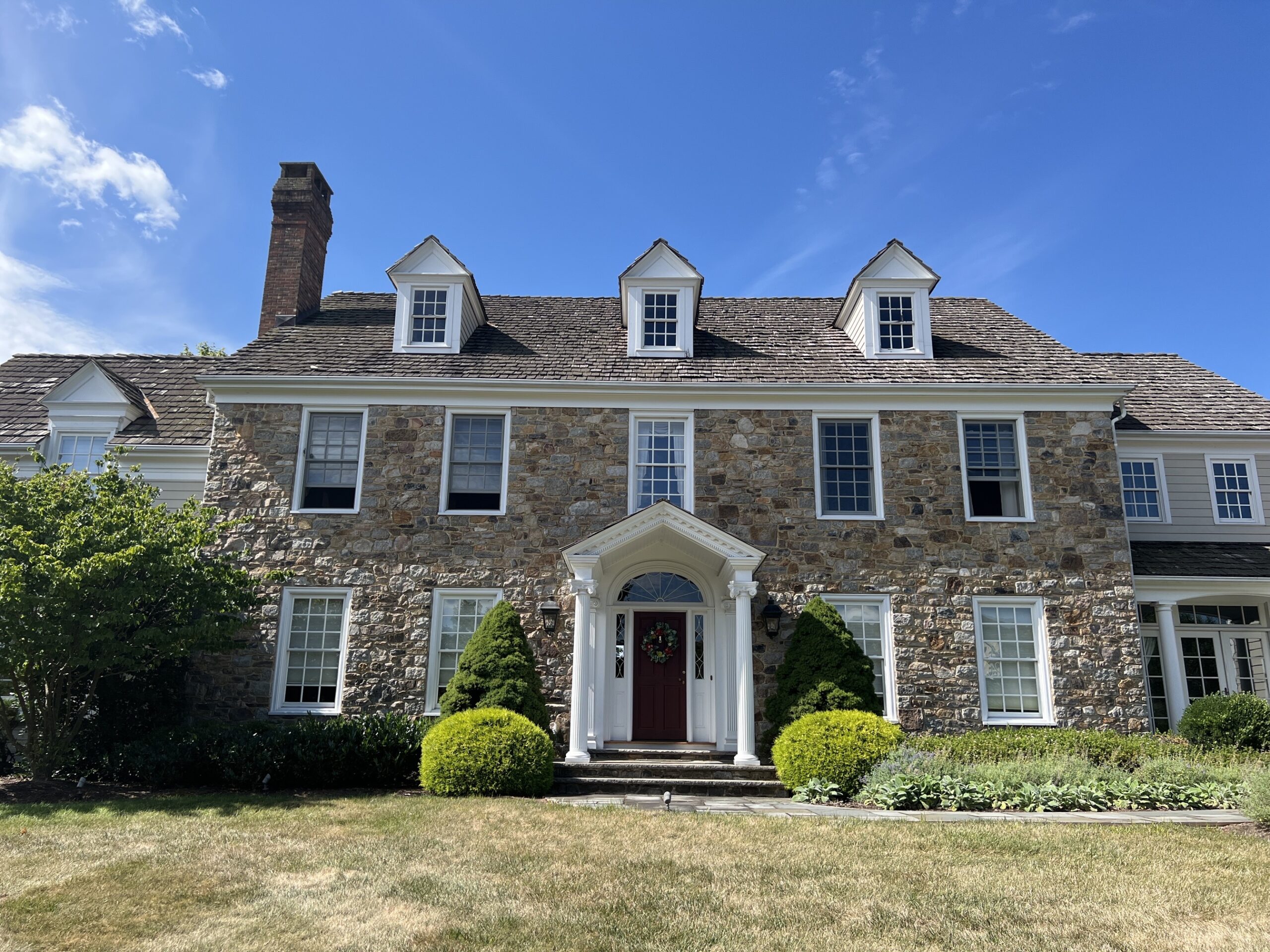 Lebanon Roof Replacement BEFORE installing designer GAF Camelot II Shingles