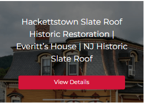Hackettstown Slate Roof Restoration